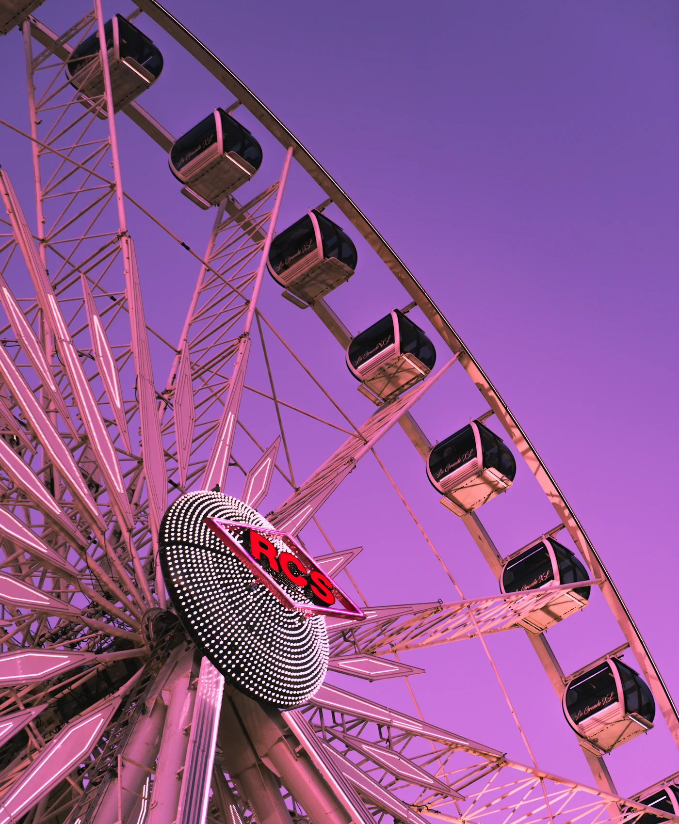 Ferris wheel at the Orange County Fair in Costa Mesa