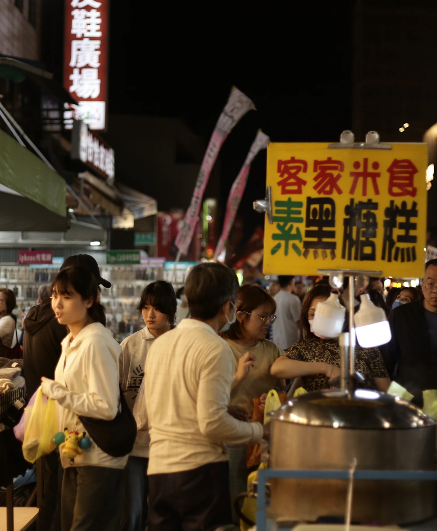A lively Asian night market evoking Westminster’s Little Saigon business district