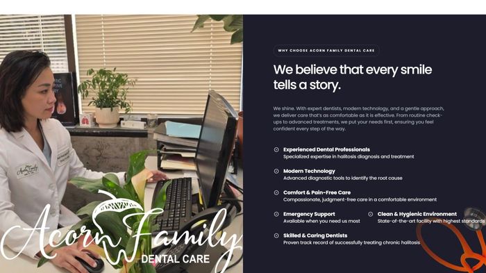 Acorn Family Dental — We believe that every smile tells a story, Dr. Teah Nguyen