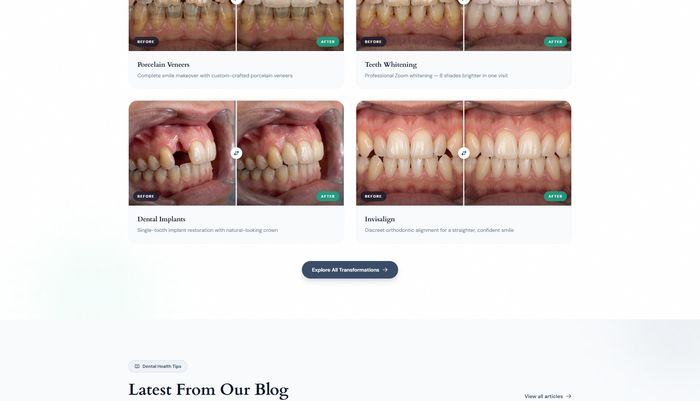 Peninsula Dentistry — Latest From Our Blog with dental emergency, implants, and aligners vs braces articles, plus Areas We Serve across 7 Orange County cities