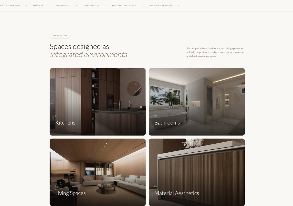 Yanis Remodeling kitchen remodeling page designed by Orrku Media